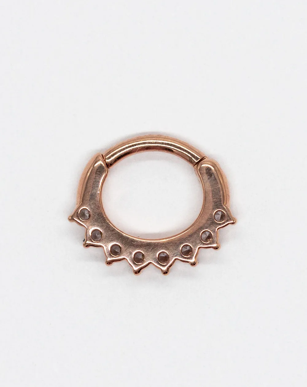 16 Gauge | 6mm Gold And Sassy Septum Clicker