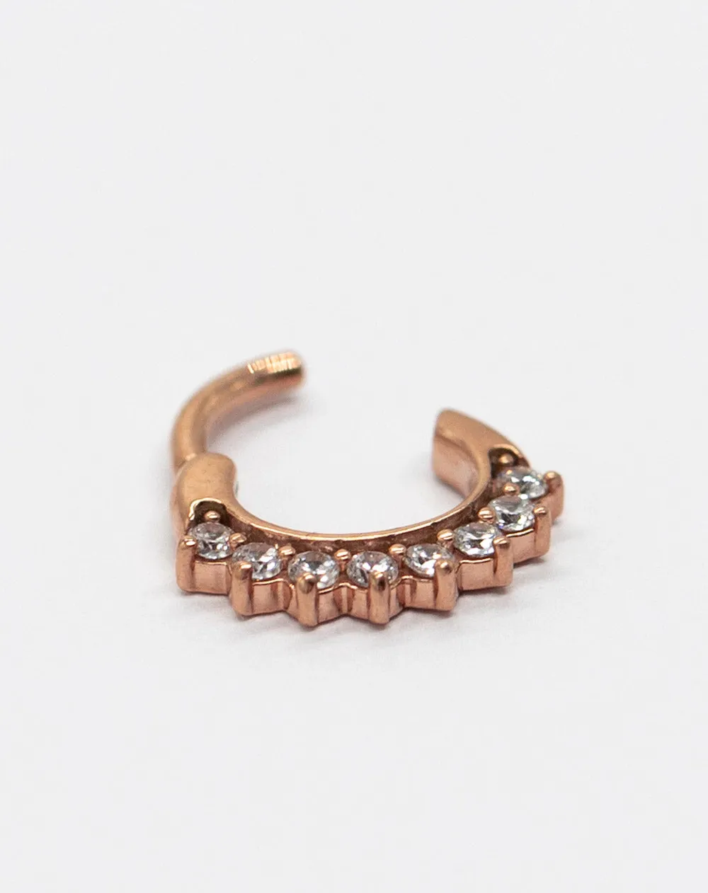 16 Gauge | 6mm Gold And Sassy Septum Clicker