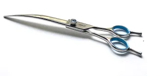 Abbfabb Grooming Scissors Ltd 8" Reversible Curved Finishing Dog Grooming Scissor