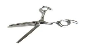Abbfabb Grooming Scissors Ltd LEFT HANDED 6" 30 Teeth Thinning Dog Grooming Scissor