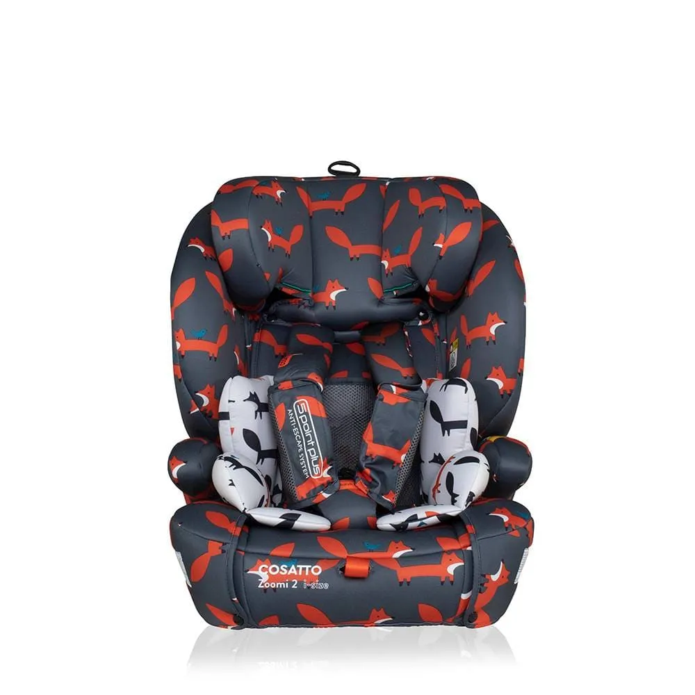 Cosatto Zoomi 2 i-Size Car Seat - Charcoal Mister Fox