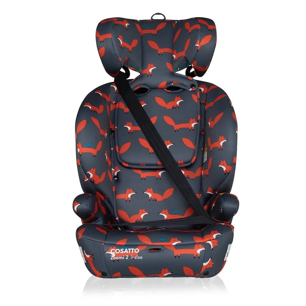 Cosatto Zoomi 2 i-Size Car Seat - Charcoal Mister Fox