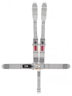 Crow QA 5-Way Duck Bill 3" Latch & Link - Dog Bone Harness - Gray