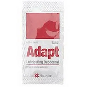 Hollister Adapt Lubricating Deodorant Sachet Packets, 1/4 oz, Box of 50