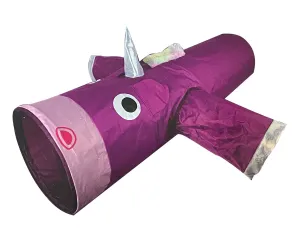 MEWNICORN UNICORN 38" Cat Tunnel (or small dog) by Mad Cat