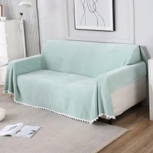 Mint Soft and Pet Friendly Chenille Sofa Throw Cover