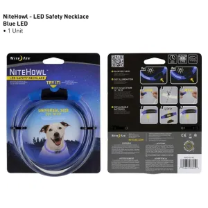 Nite Ize LED Safety Necklace Blue