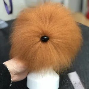 Opawz Dog Head Wig Brown