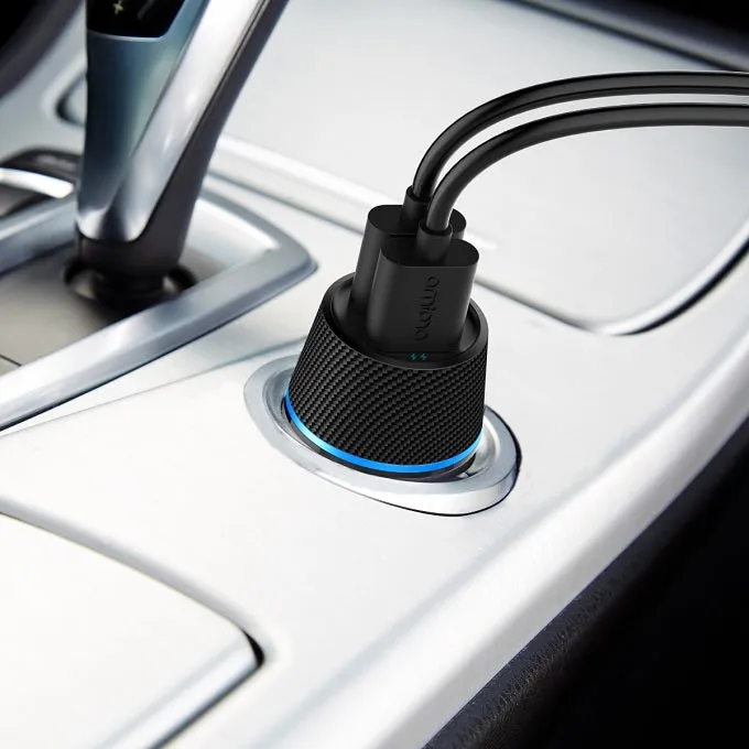 oraimo Highway Dual USB Fast Charging Car Charger