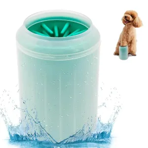 Soft Silicone Pet Paw Cleaner – Portable Foot Wash Cup for Cats and Dogs with Gentle Massage Design