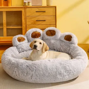 Washable Plush Pet Sofa Bed – Cozy & Durable for Dogs & Cats